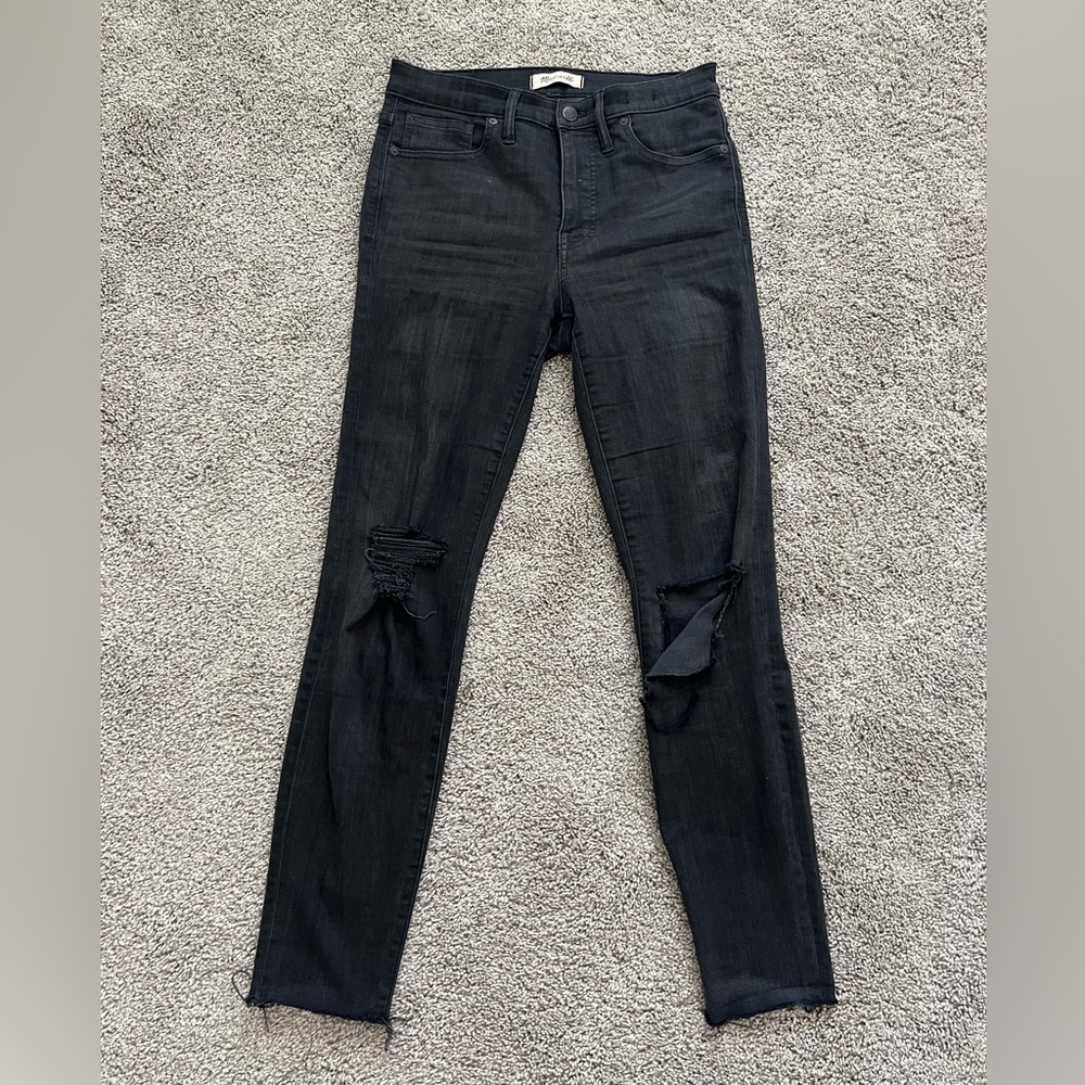 Madewell 9-inch high waist skinny Jean